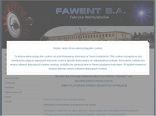 Wentylatory osiowe w ofercie firmy Fawent